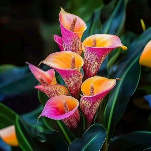 Калла Оникс купить по цене от 450р. в интернет-магазине «Посадика» с доставкой почтой в в Калтане и по всей России – [изображение №1].